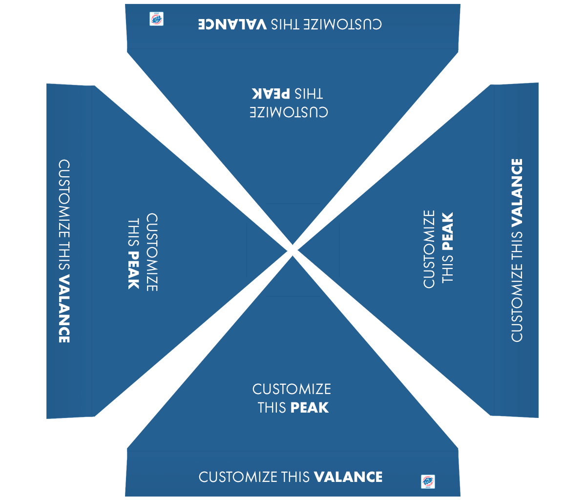 Custom Endeavor® Vinyl 10' x 10' Canopy