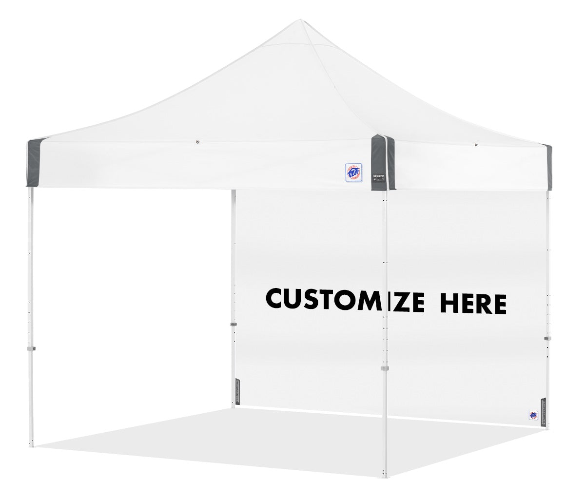 Paroi latérale professionnelle personnalisée de 10 pi avec impression Fusion