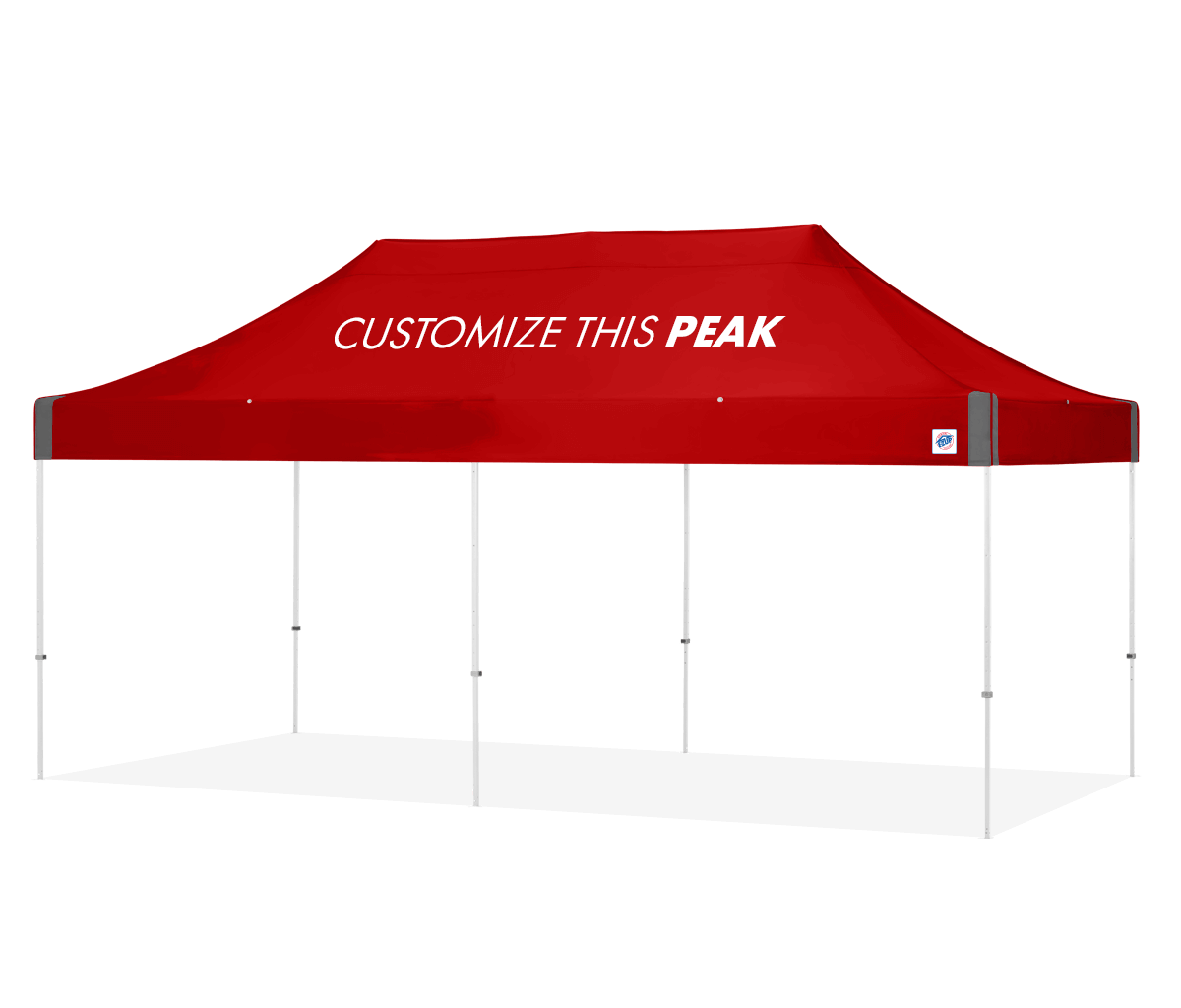 Abri personnalisé Vantage® 10' x 20'