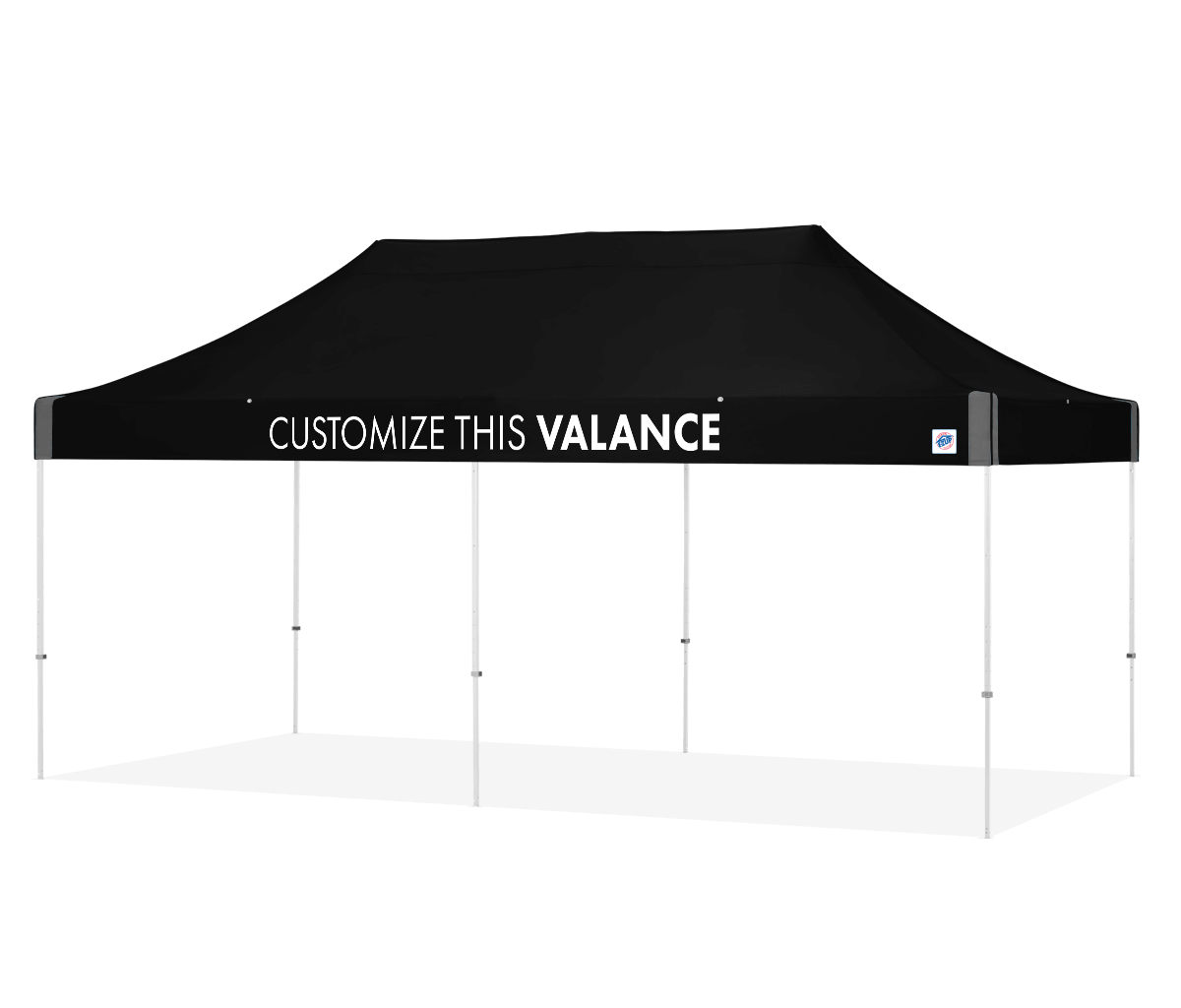 Abri personnalisé Vantage® 10' x 20'