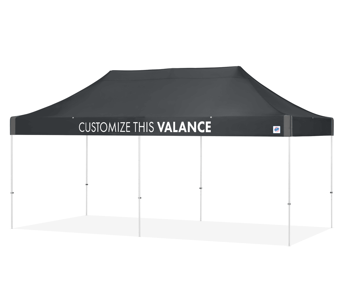 Abri personnalisé Vantage® 10' x 20'