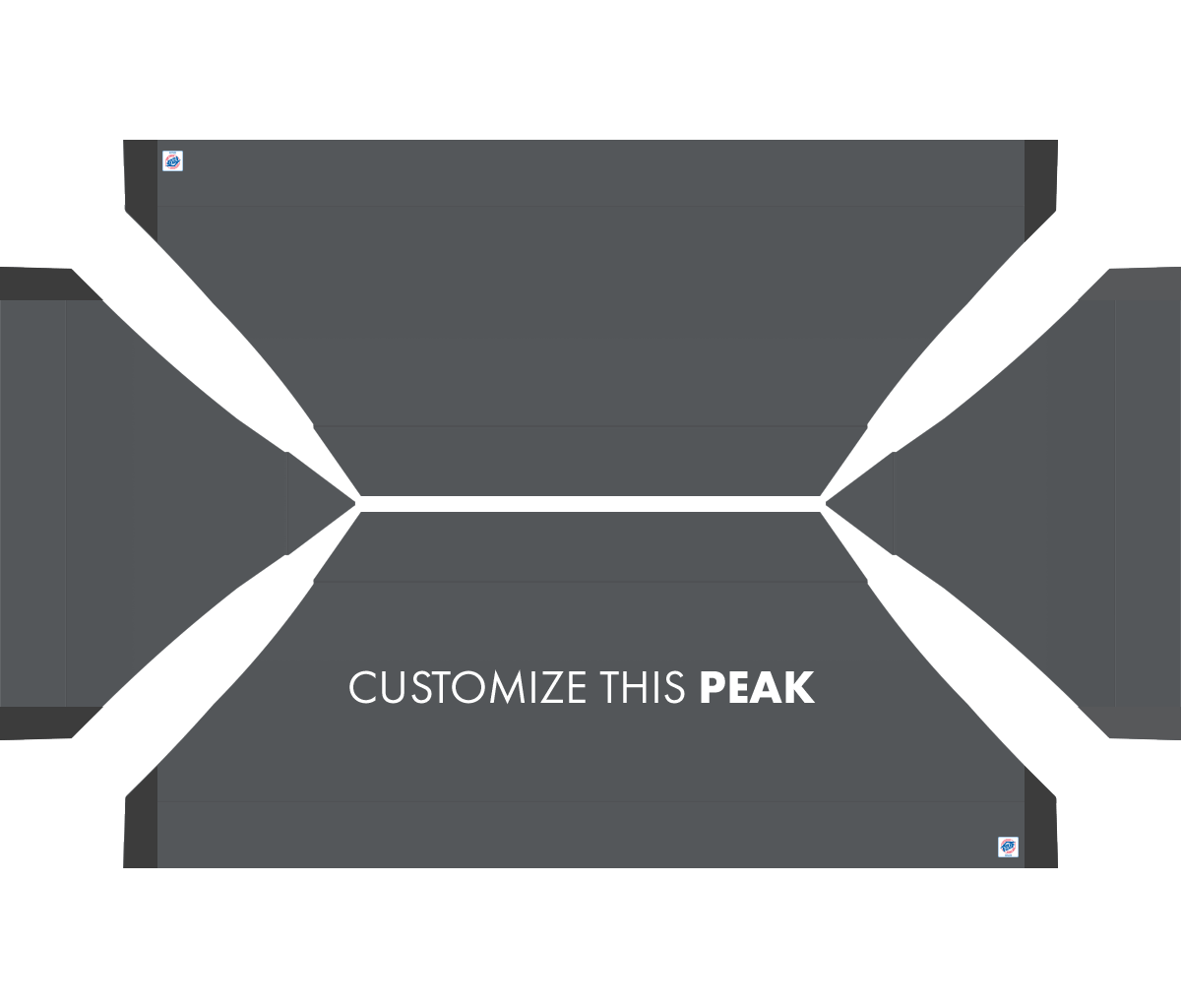 Abri personnalisé Vantage® 10' x 20'