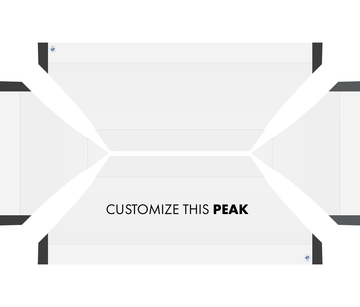 Abri personnalisé Vantage® 10' x 20'