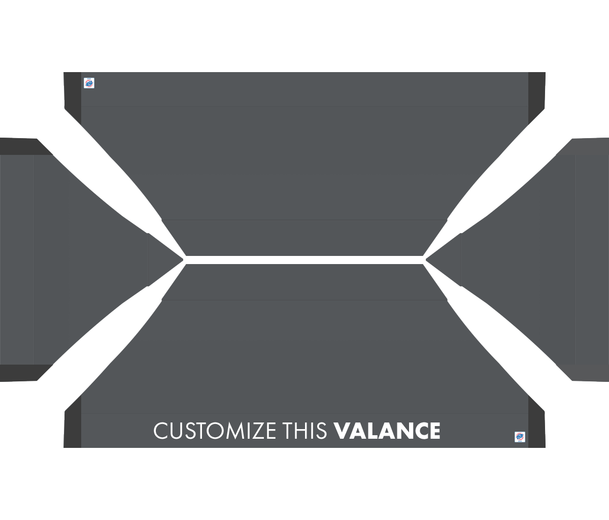 Abri personnalisé Vantage® 10' x 20'