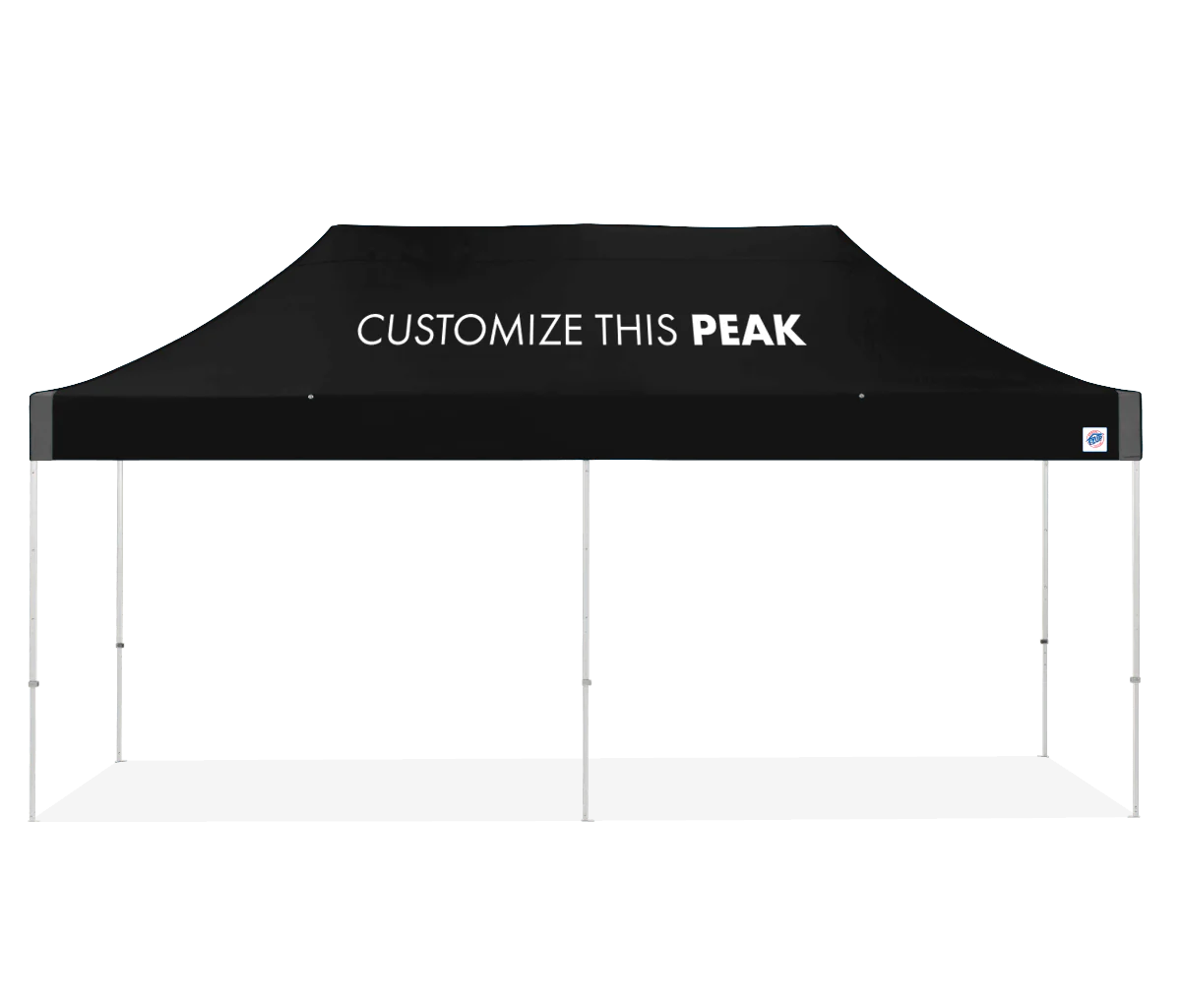 Abri personnalisé Vantage® 10' x 20'