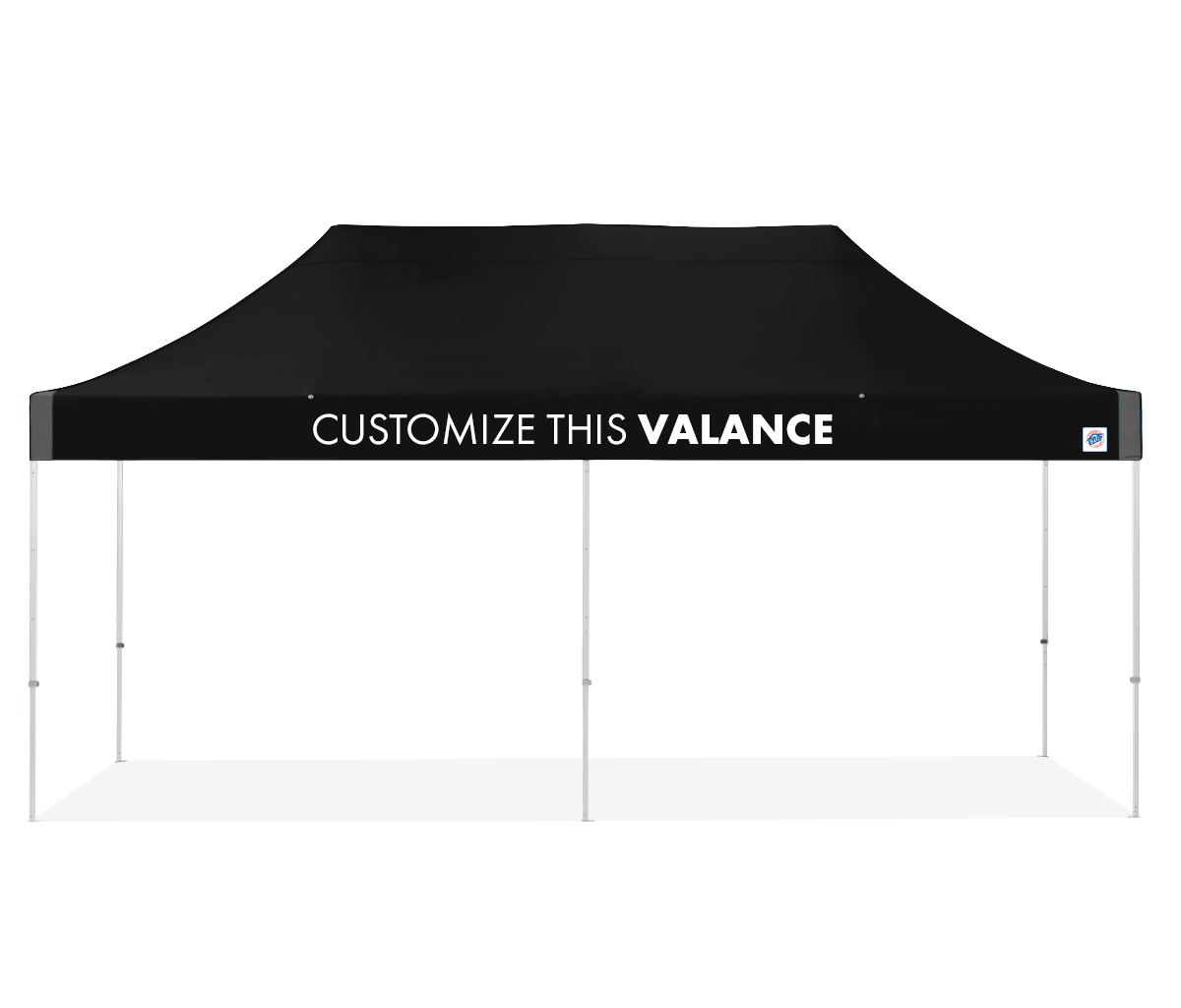 Abri personnalisé Vantage® 10' x 20'