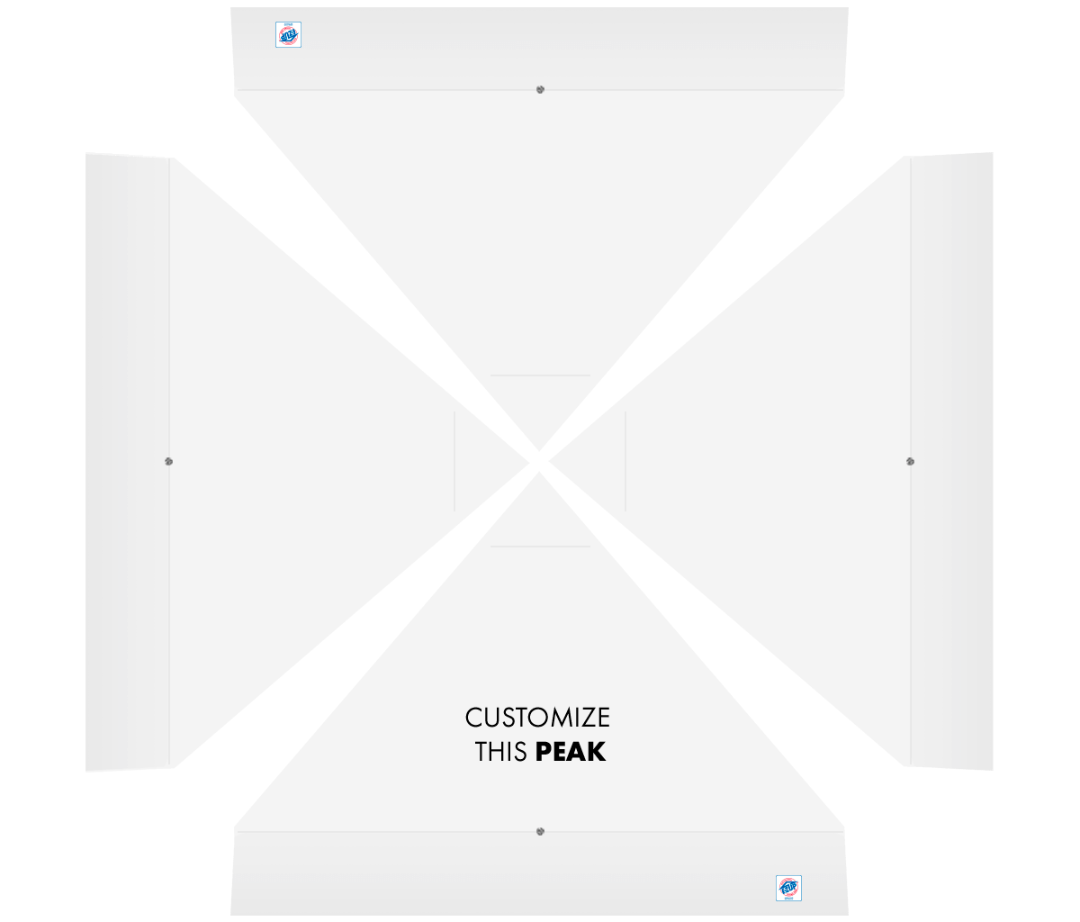 Custom Endeavor® Vinyl 10' x 10' Canopy