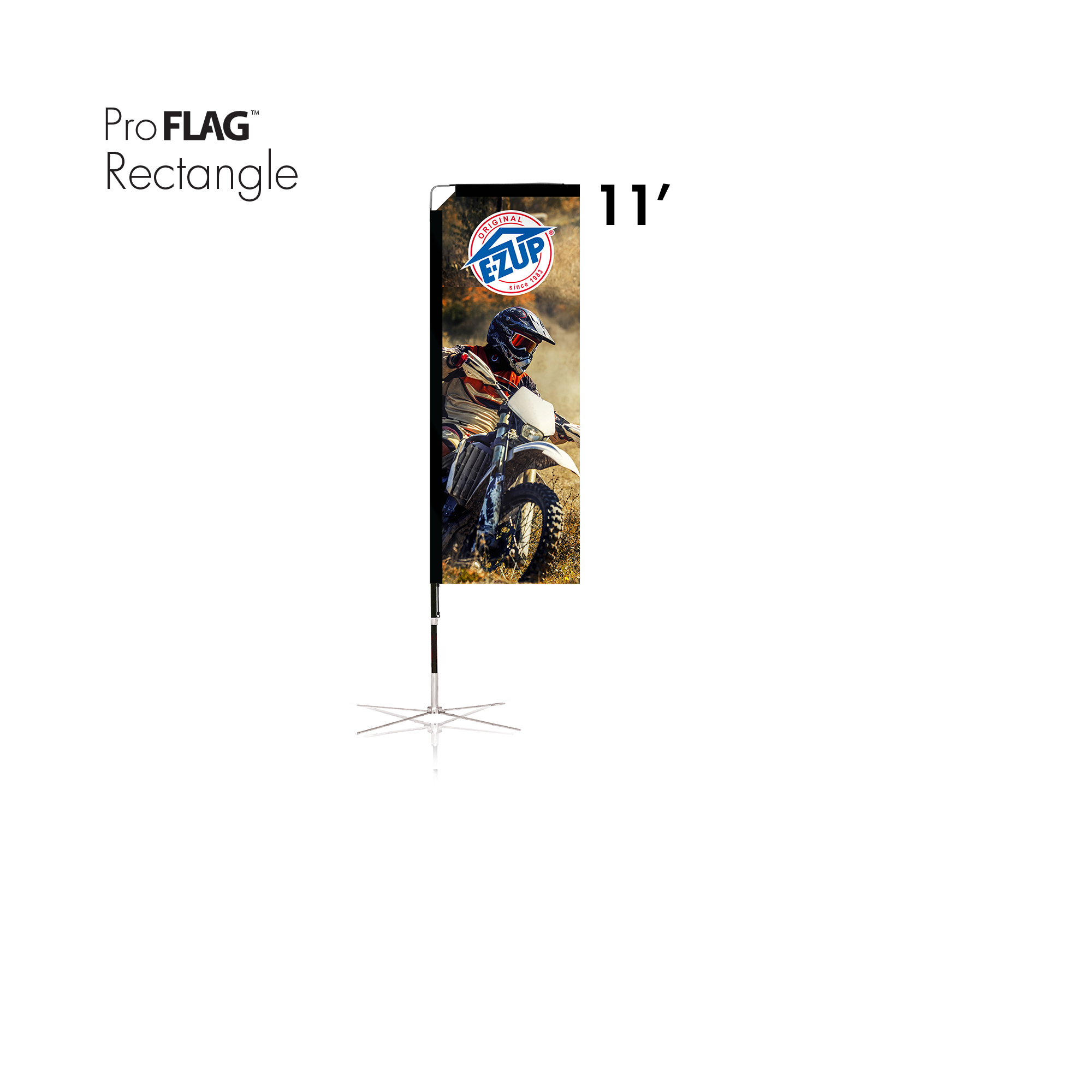 Proflag Rectangle Flag - Publicité Vision-Air