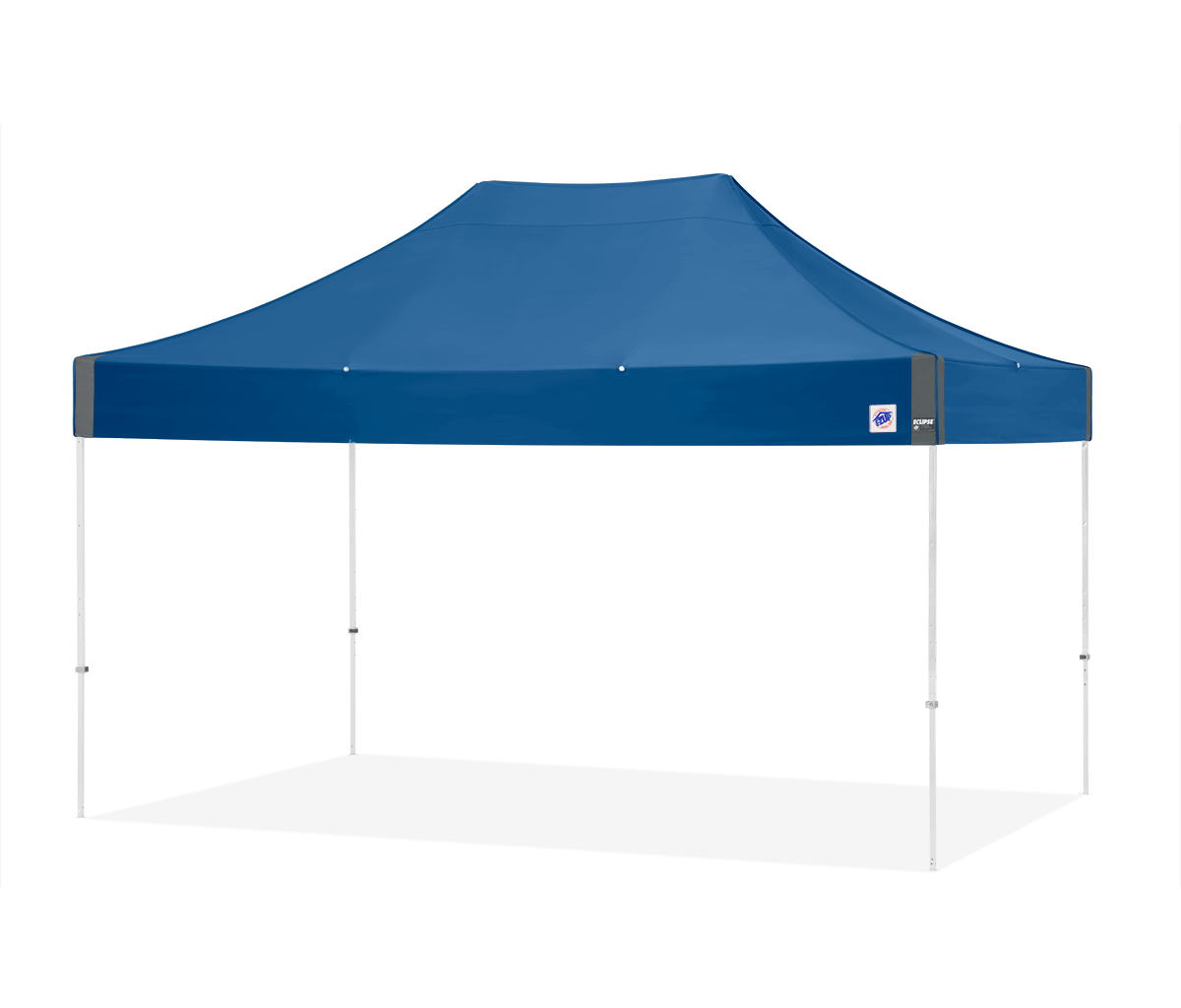 Eclipse, 15'(4.5m) Shelter,White Frame, Royal Bl Top