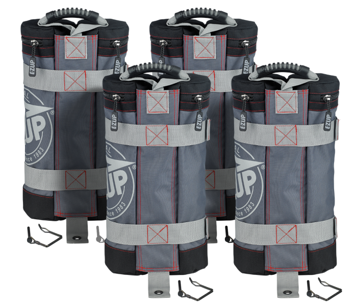 Weight Bag, 45 lb. Gray 4 Pack