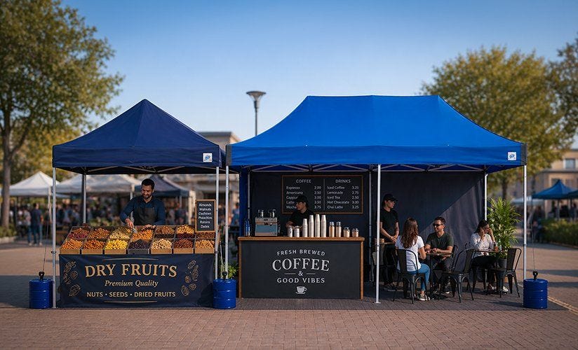Canopy Tent Size Guide: How to Pick Between 10x10, 10x15, 10x20 and More