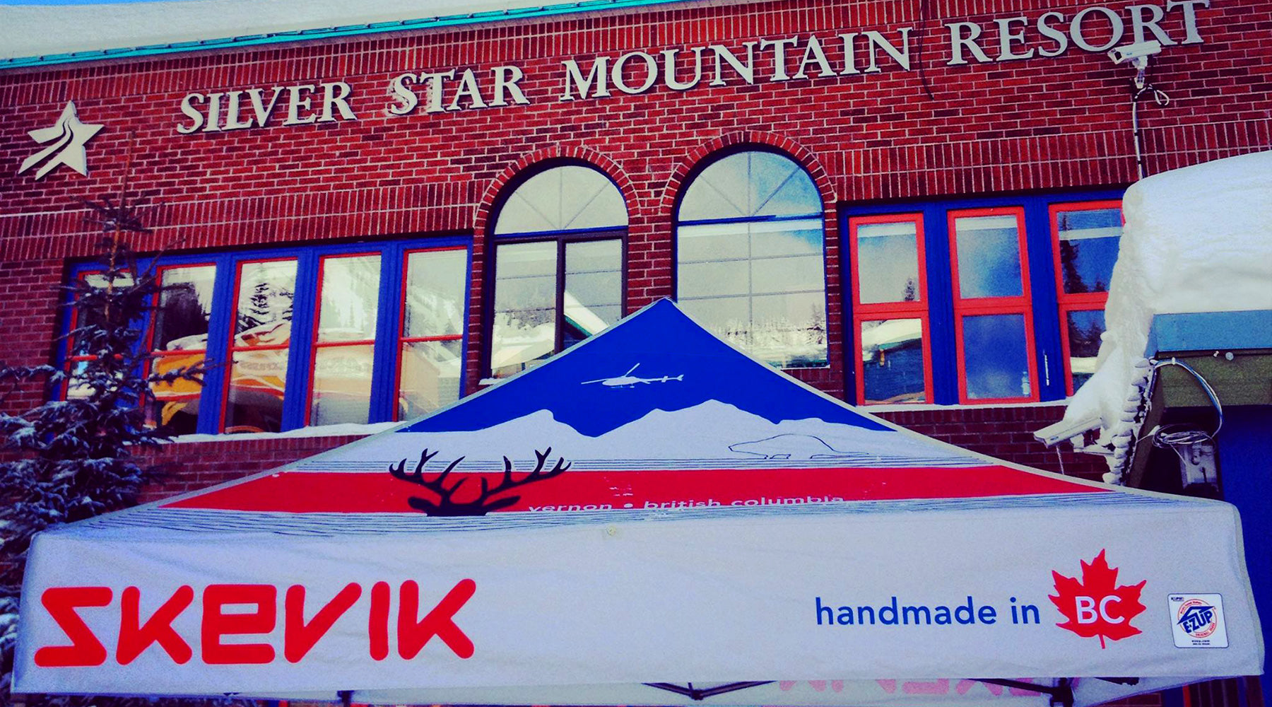 Using E-Z UP® Shelters in the Winter