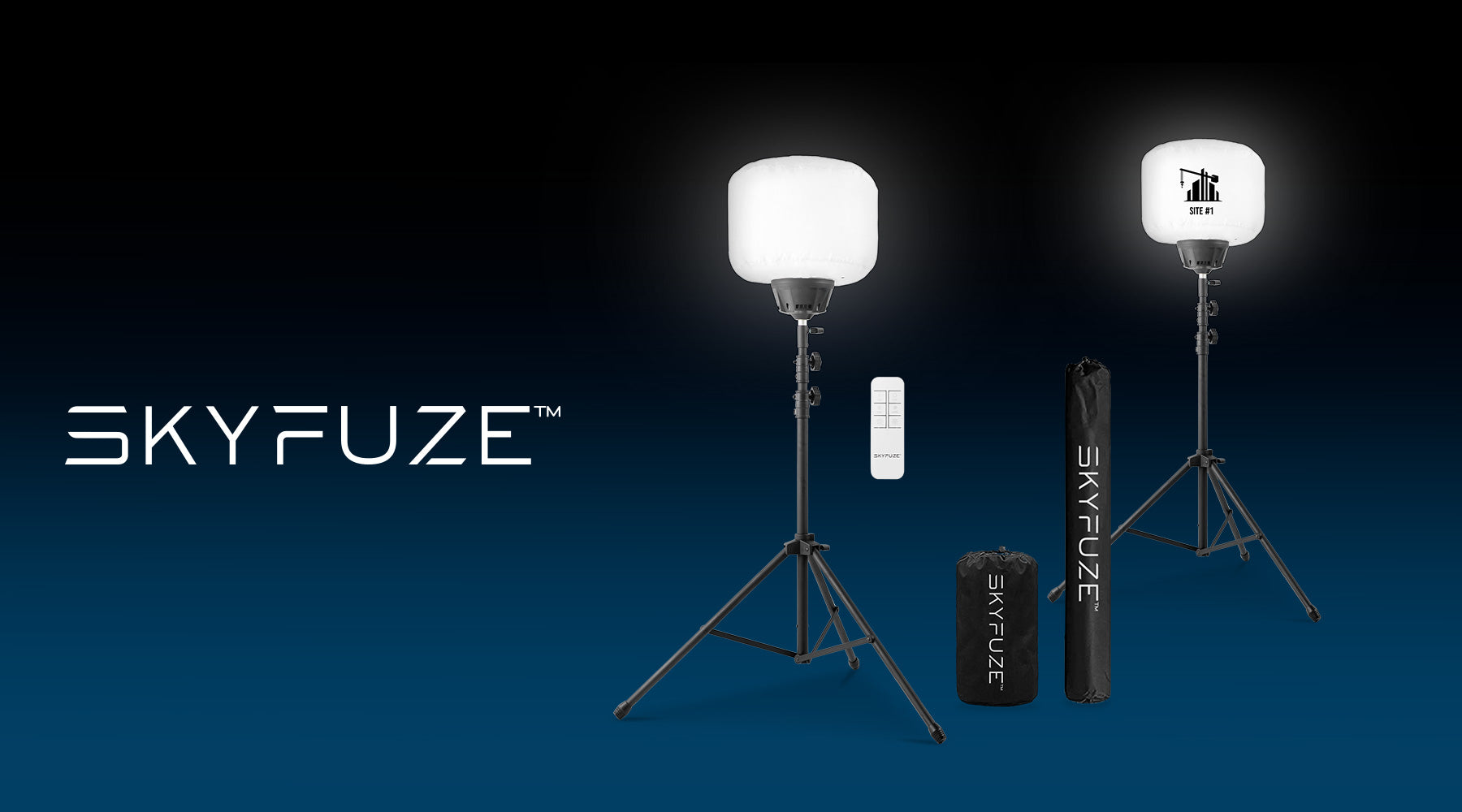 Illuminate Your Outdoor Experience with SKYFUZE™ LED Balloon Lights by E-Z UP®