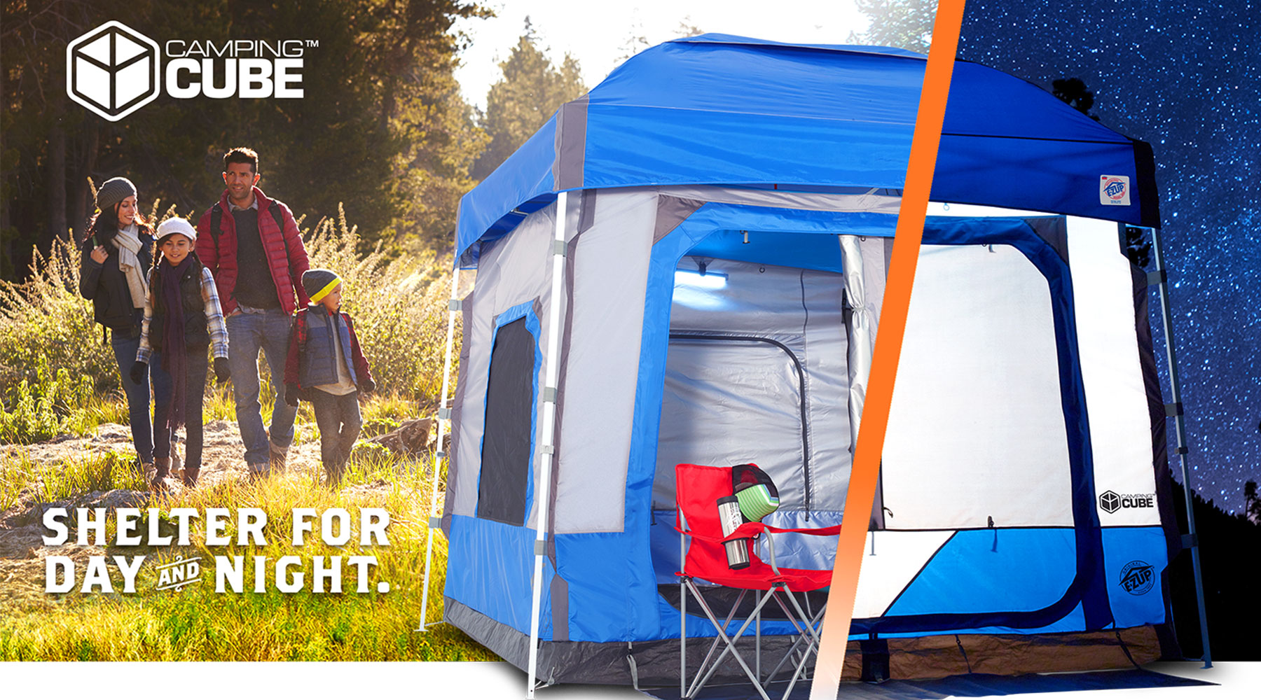 Level UP Tent Camping with the E-Z UP® Camping Cube™: The Ultimate Tent Camper's Choice