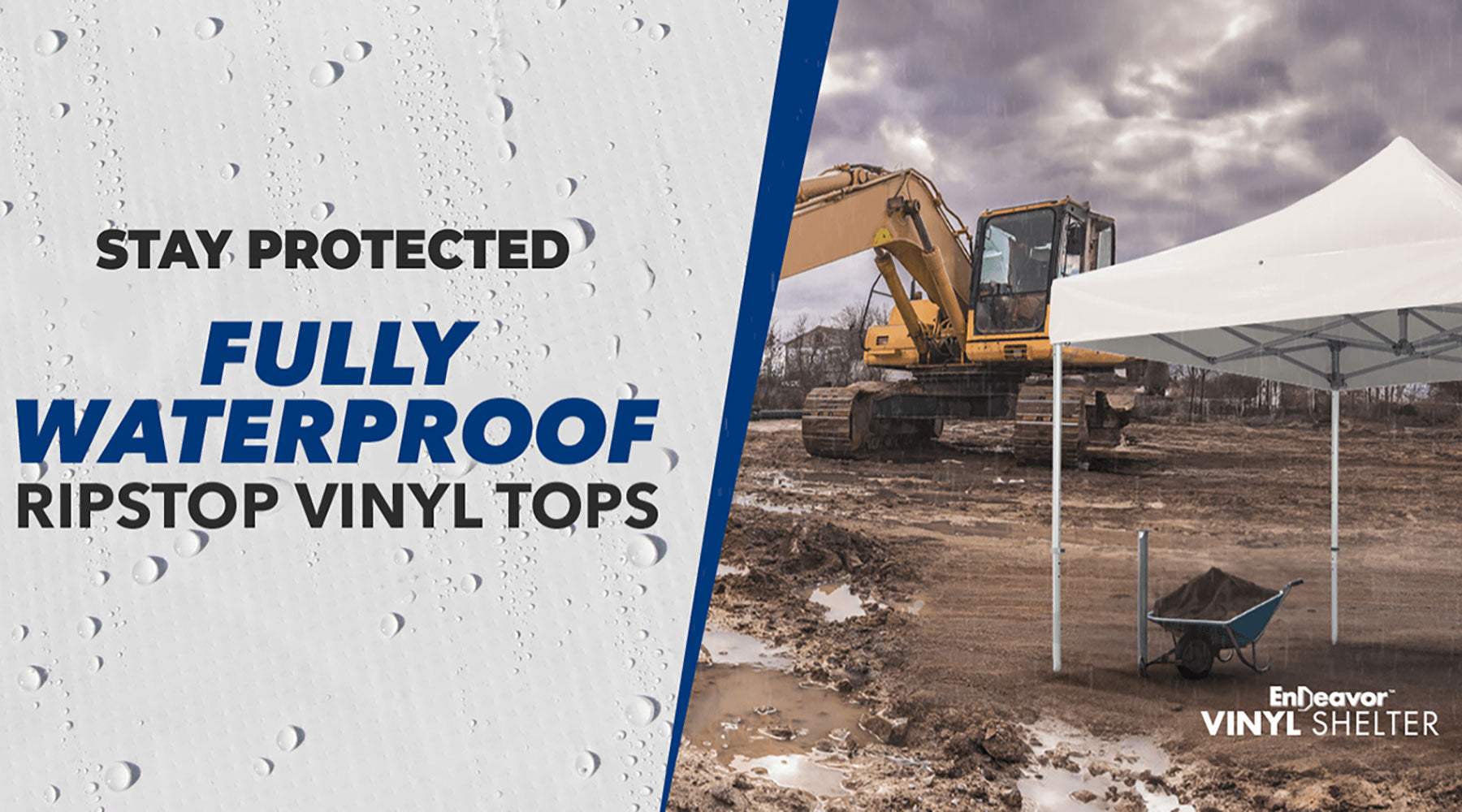 Decoding Canopy Choices: Vinyl vs. Polyester for E-Z UP