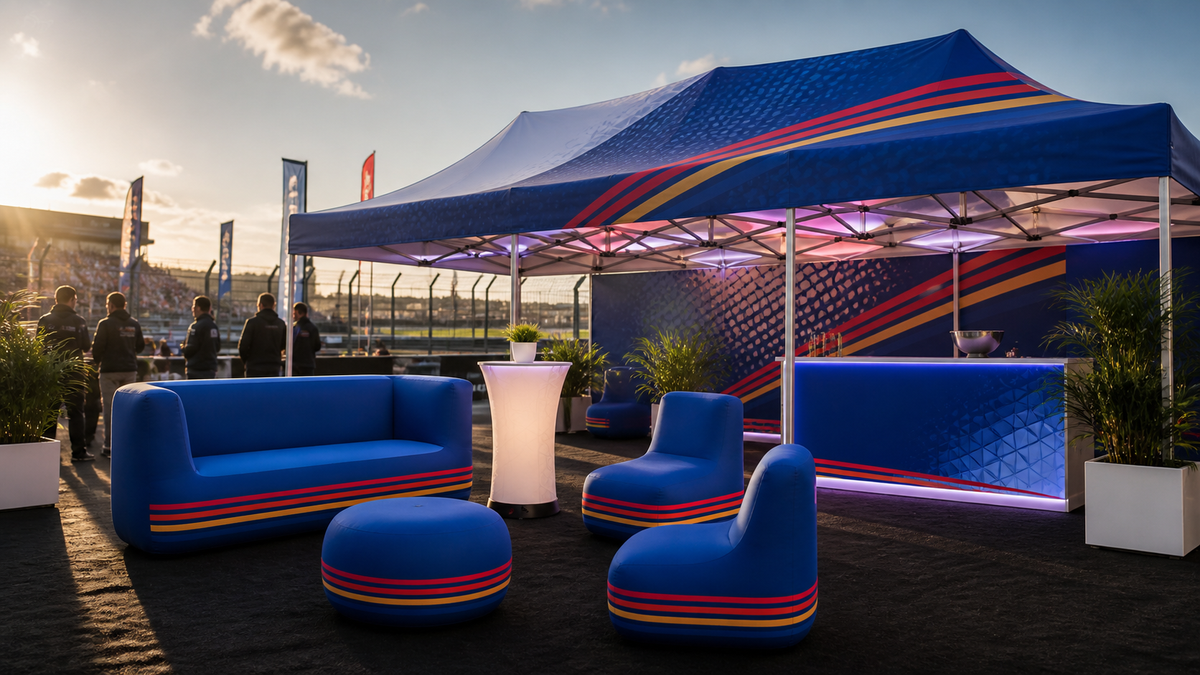 Make Your Event Stand Out with a Branded Event Lounge