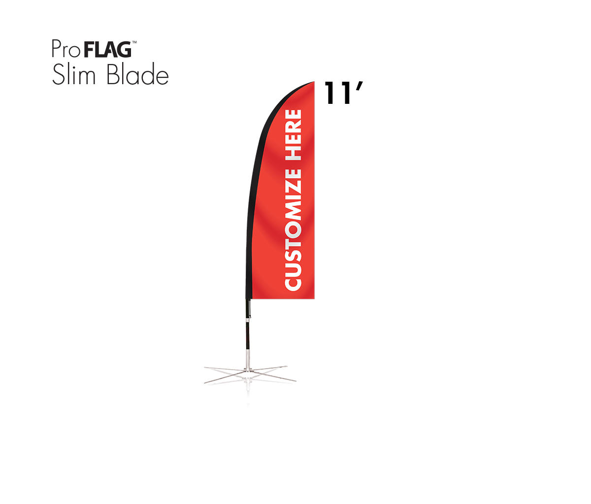 Slim Blade Flag