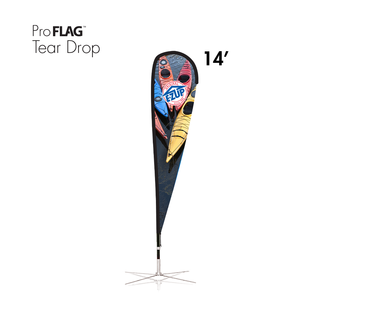 Drapeau Tear Drop