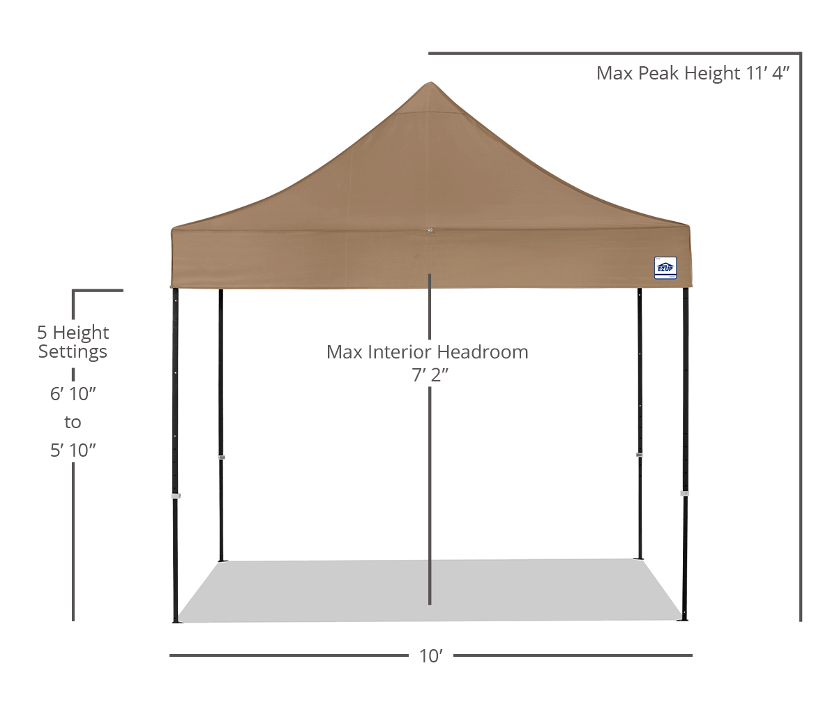 Eclipse® 10' x 10' Canopy