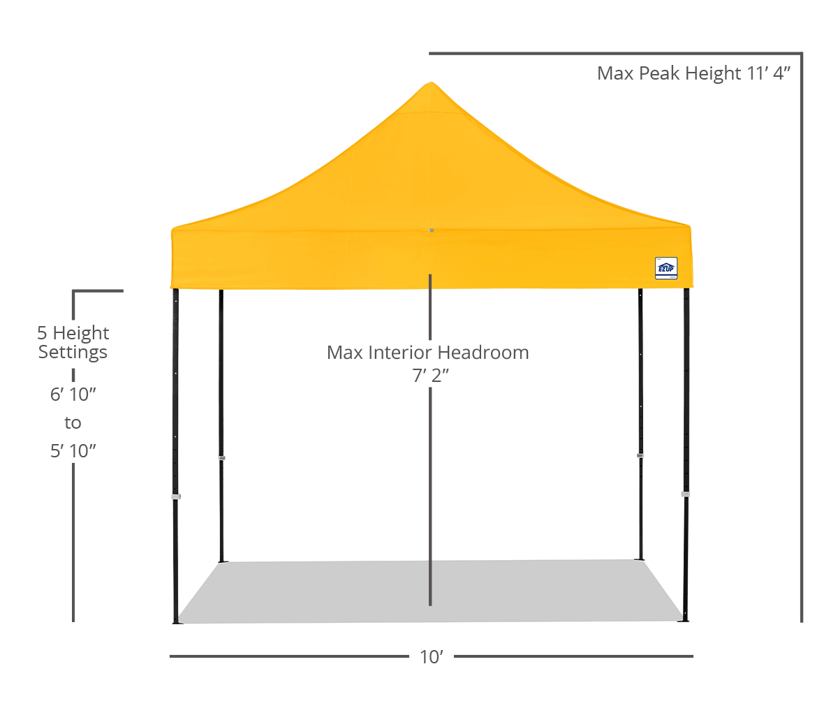Eclipse® 10' x 10' Canopy