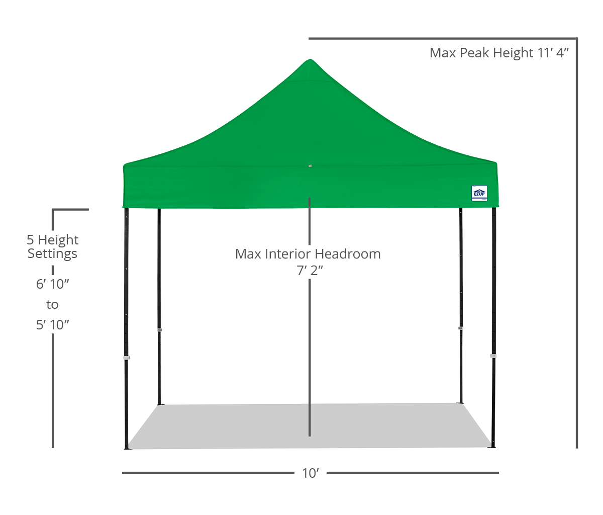 Eclipse® 10' x 10' Canopy