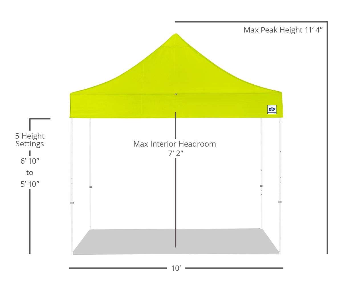 Eclipse® 10' x 10' Canopy