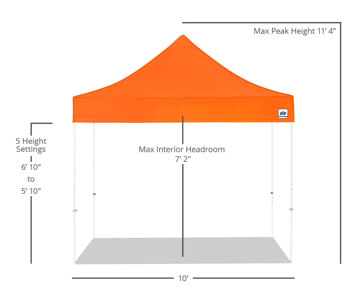 Eclipse® 10' x 10' Canopy