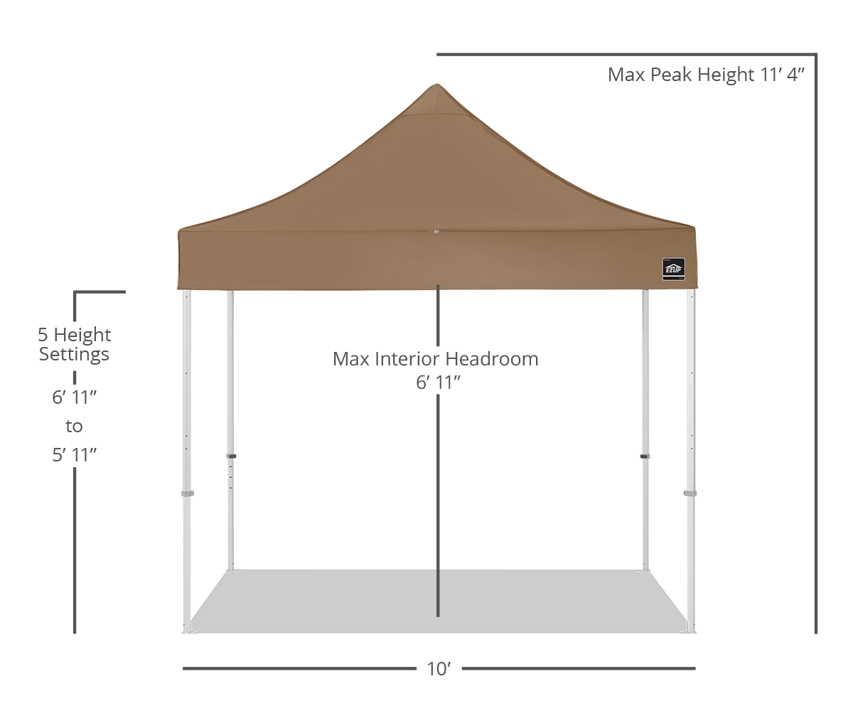 Endeavor® 10' x 10' Canopy