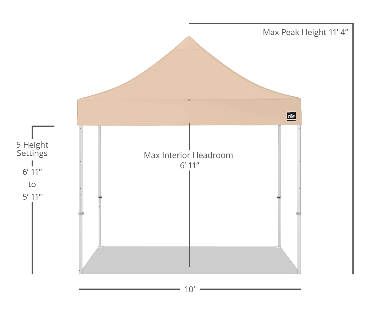 Endeavor® 10' x 10' Canopy