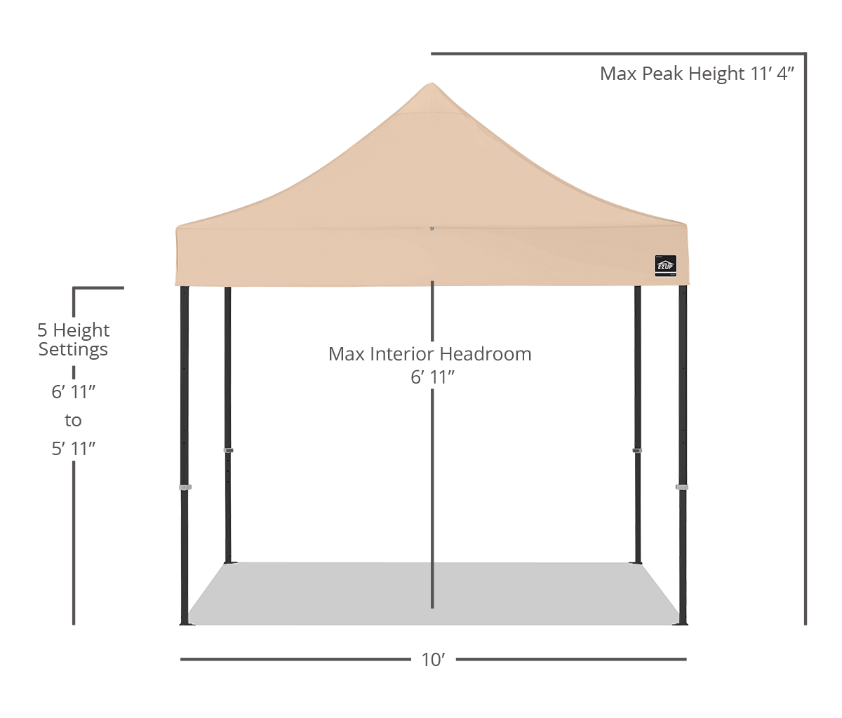 Endeavor® 10' x 10' Canopy
