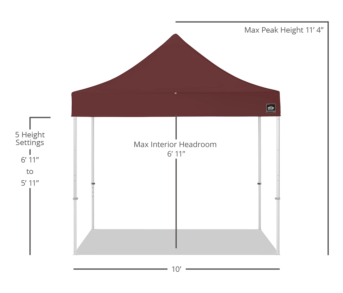 Endeavor® 10' x 10' Canopy