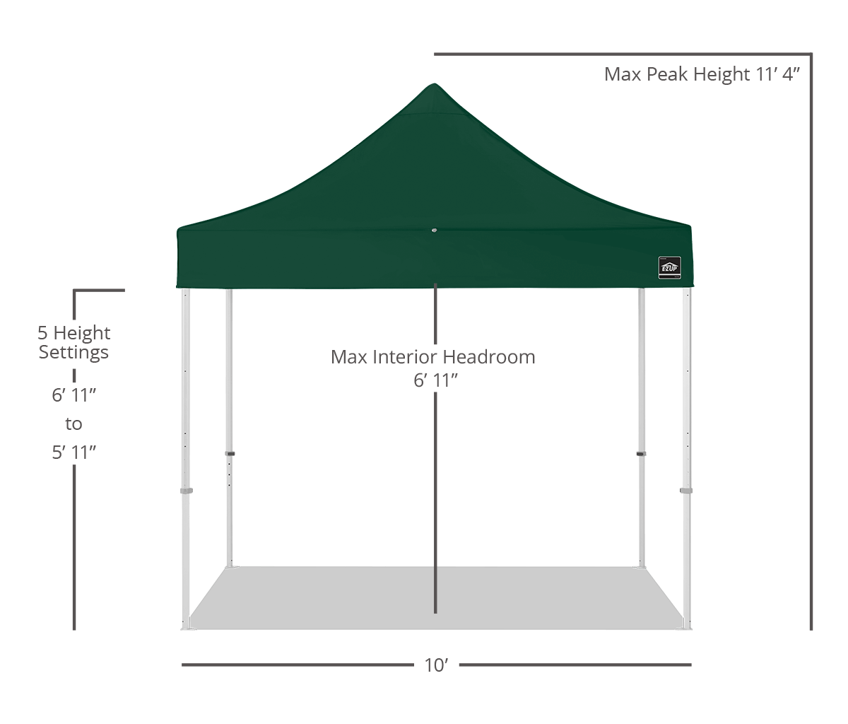Endeavor® 10' x 10' Canopy