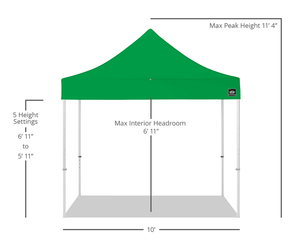 Endeavor® 10' x 10' Canopy