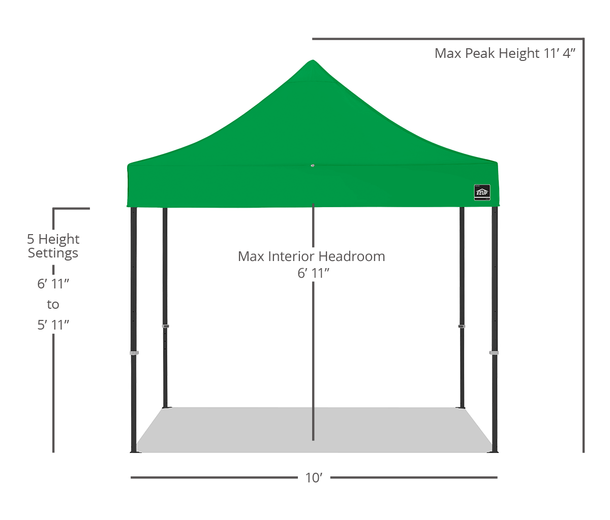 Endeavor® 10' x 10' Canopy