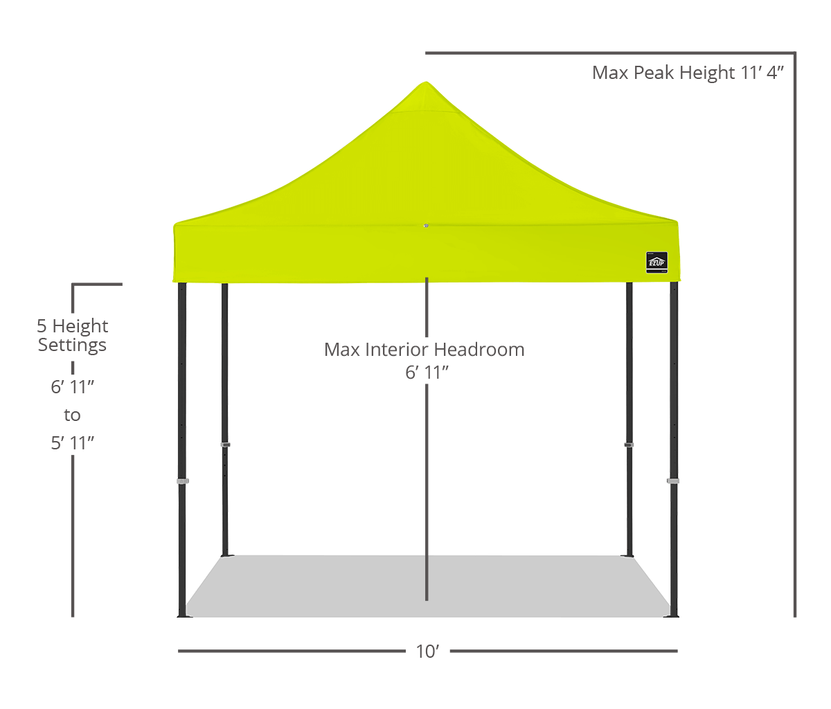 Endeavor® 10' x 10' Canopy