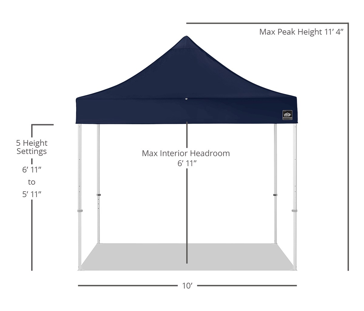 Endeavor® 10' x 10' Canopy