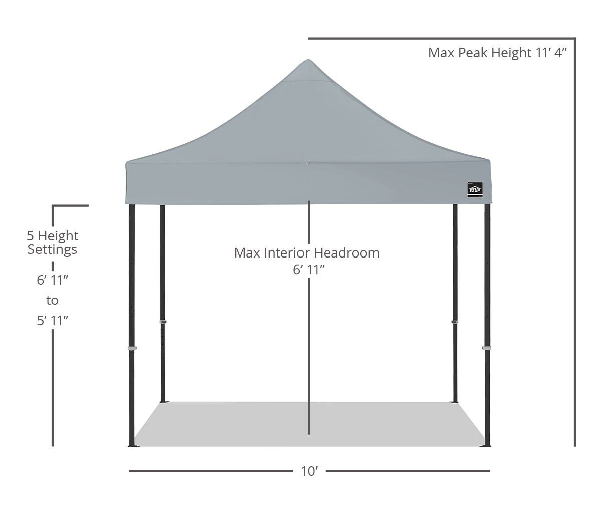 Endeavor® 10' x 10' Canopy