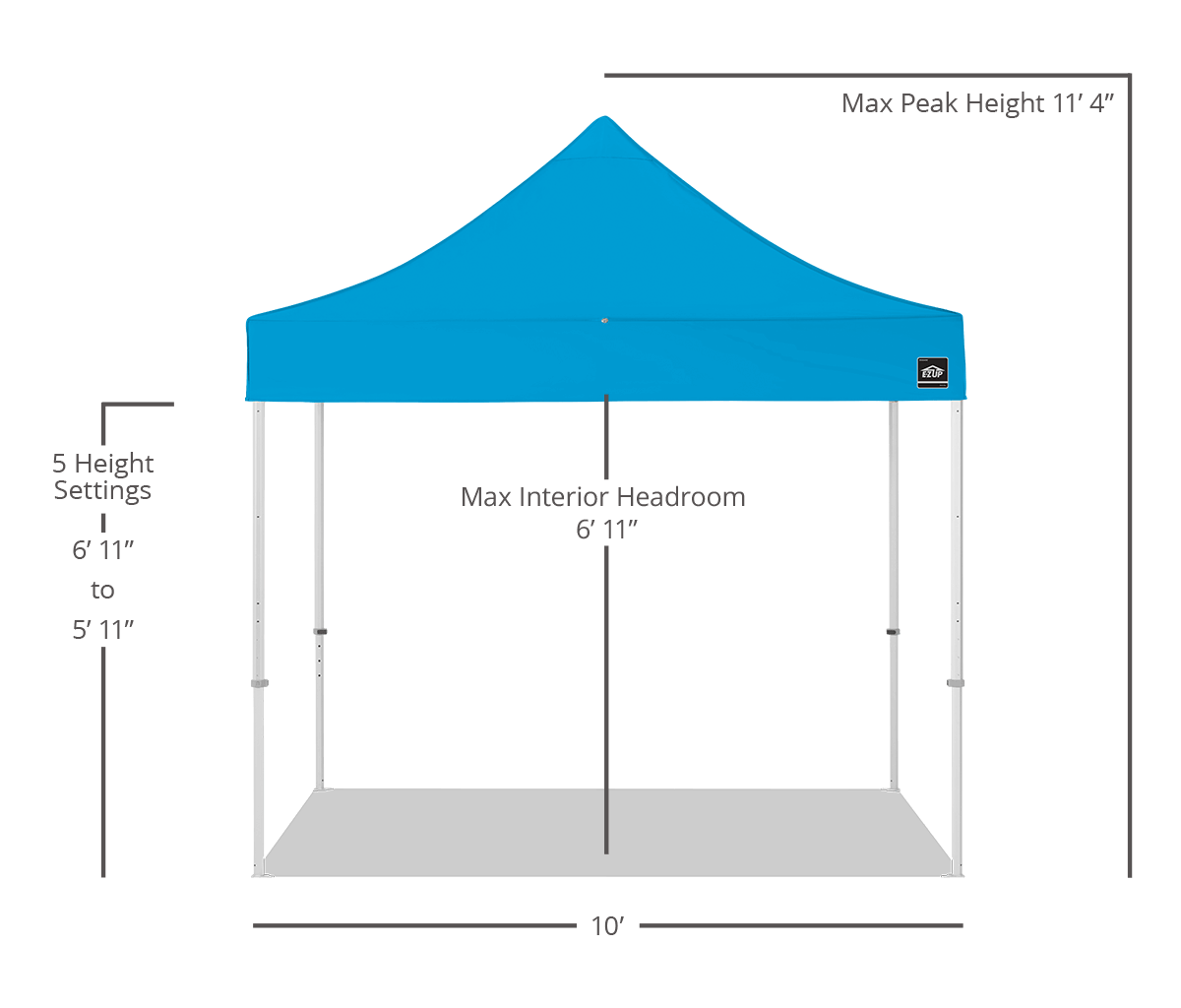 Endeavor® 10' x 10' Canopy