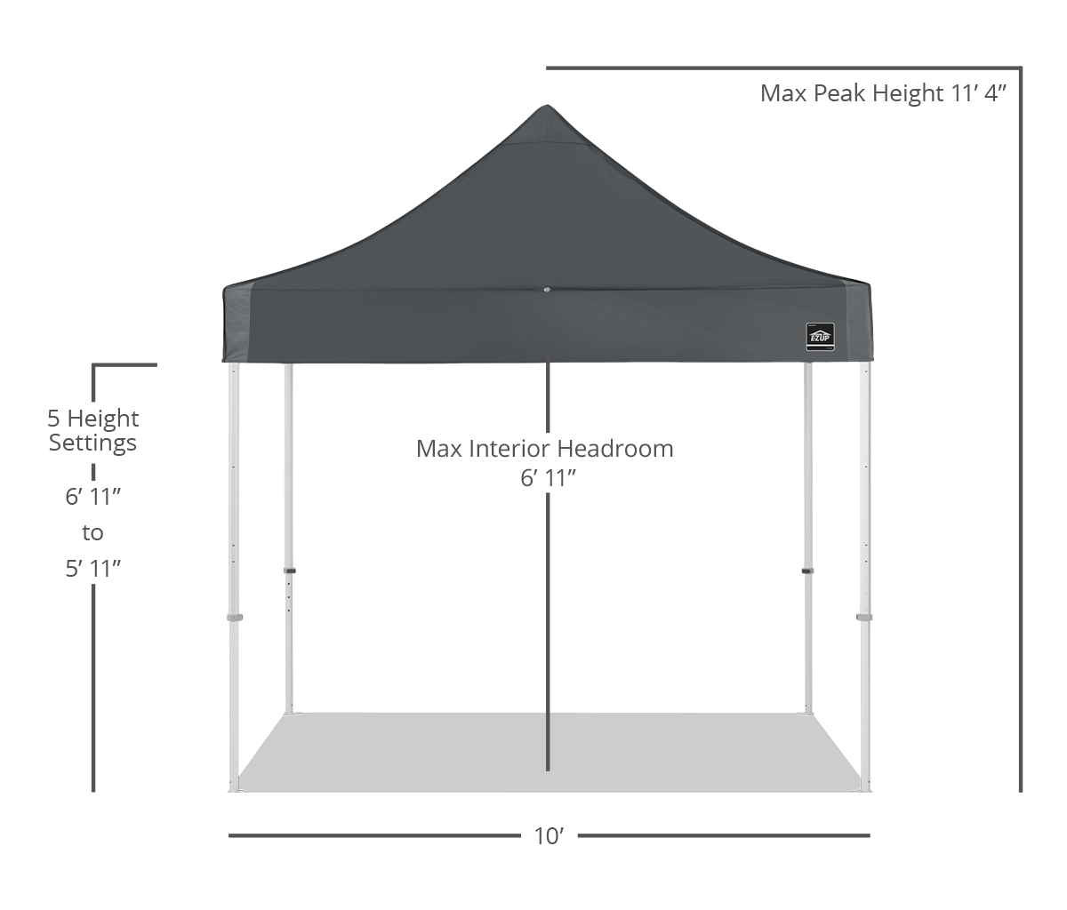 Endeavor® 10' x 10' Canopy