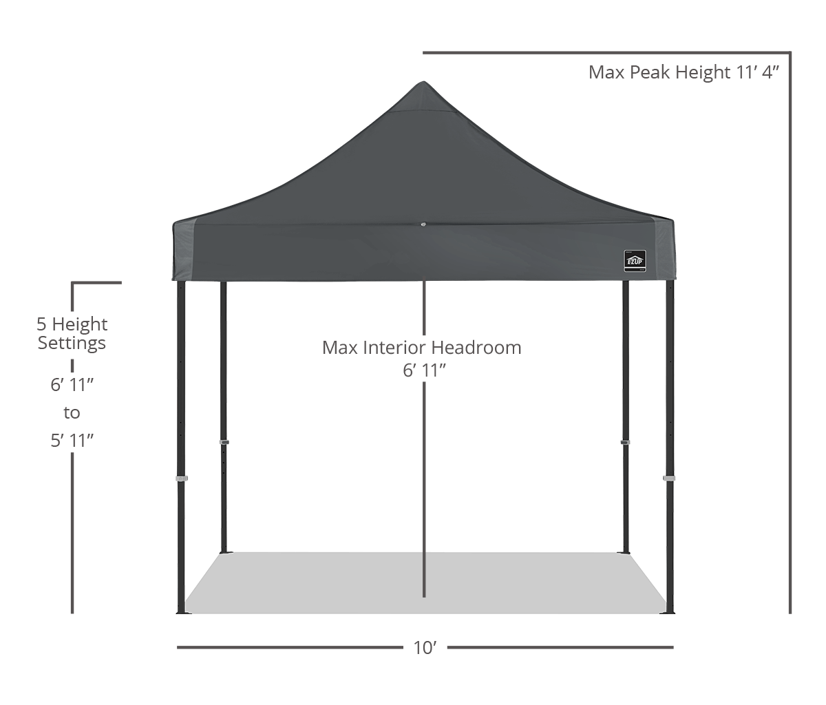 Endeavor® 10' x 10' Canopy