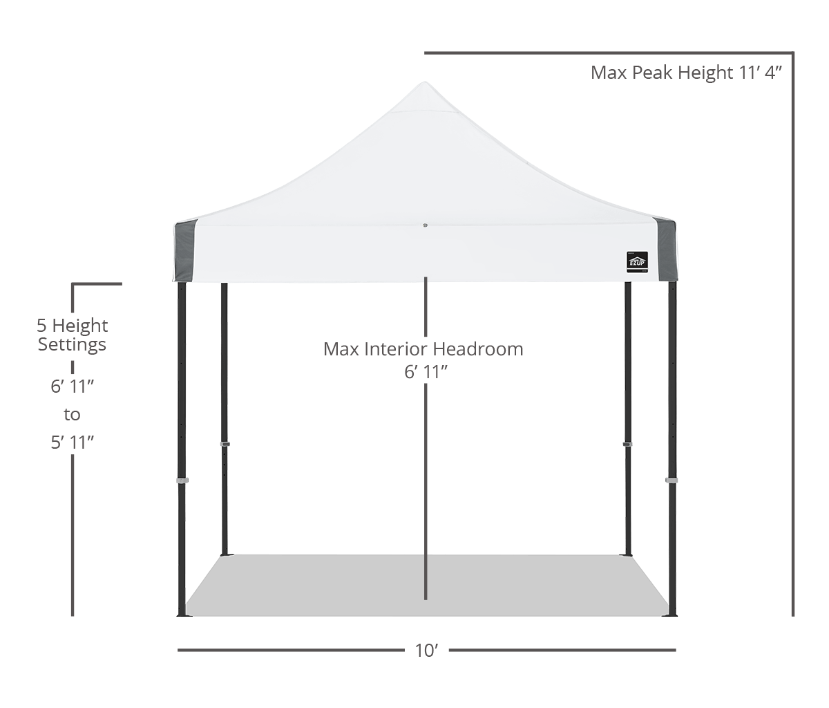 Endeavor® 10' x 10' Canopy