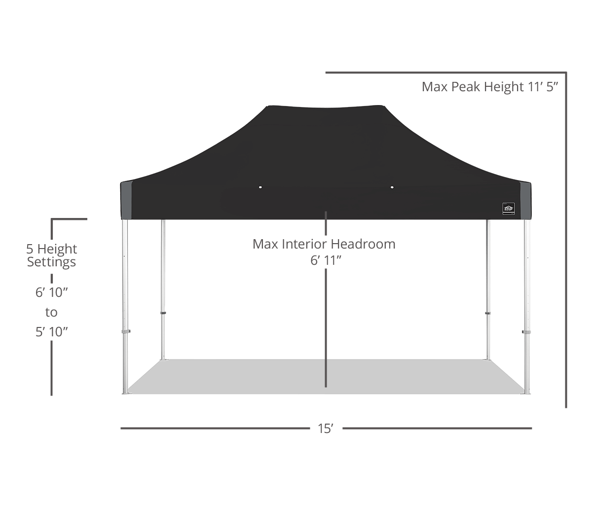 Endeavor® 10' x 15' Canopy