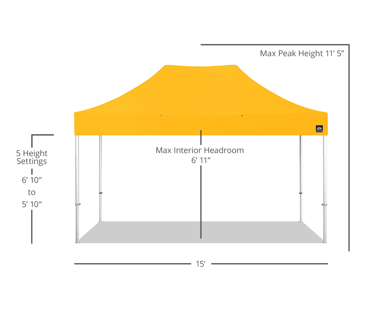 Abri Endeavor® 10' x 15'