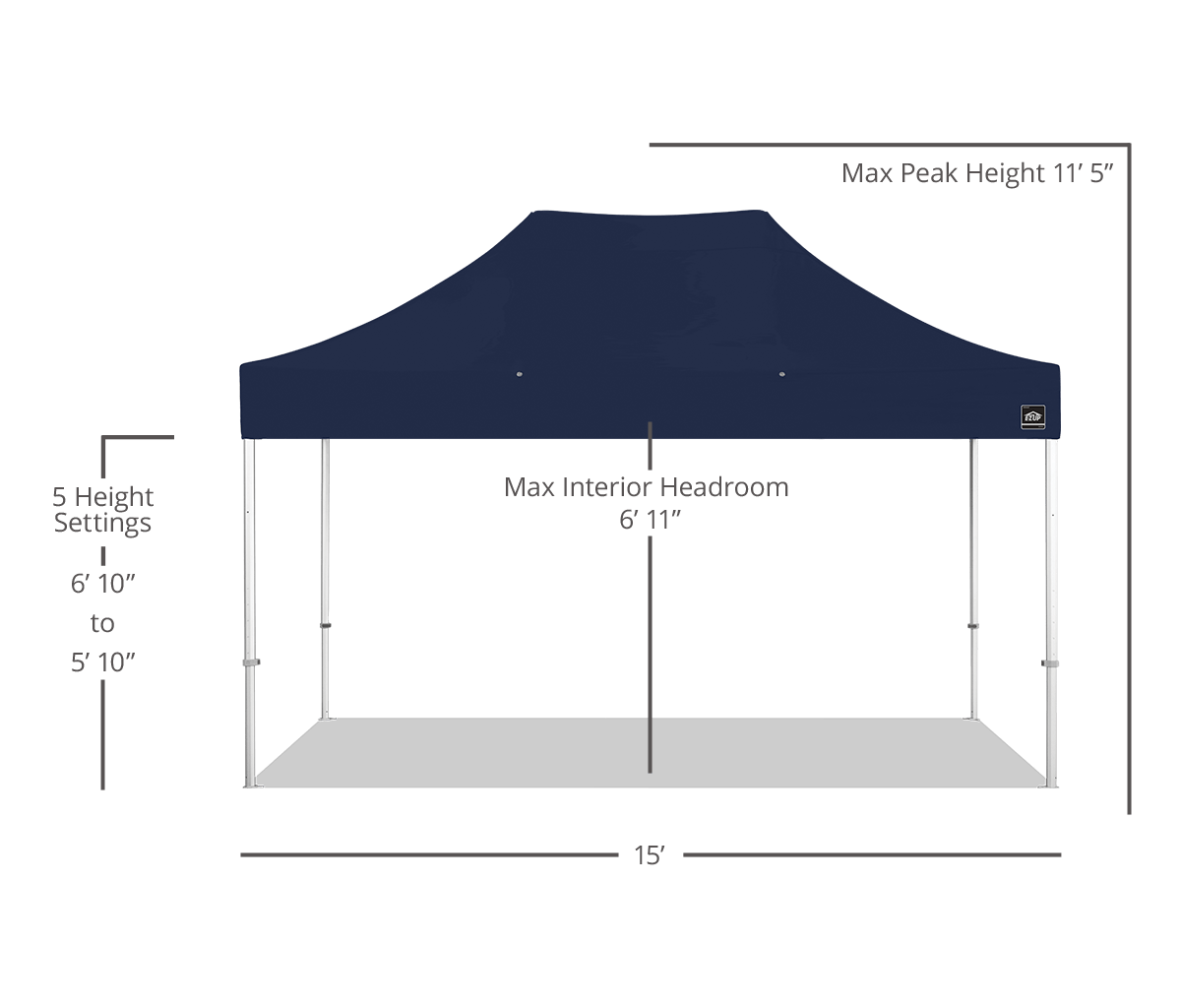 Abri Endeavor® 10' x 15'