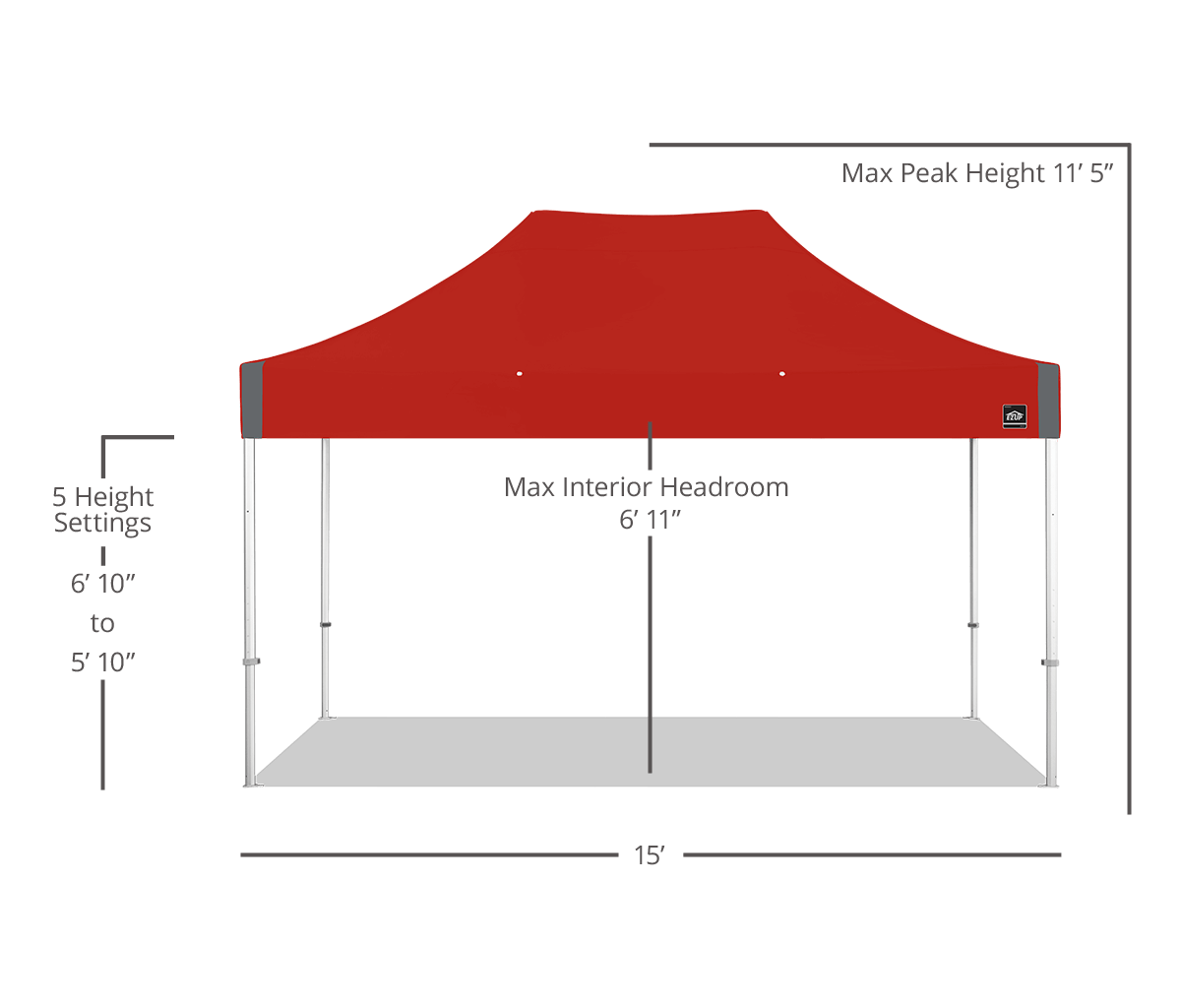 Endeavor® 10' x 15' Canopy