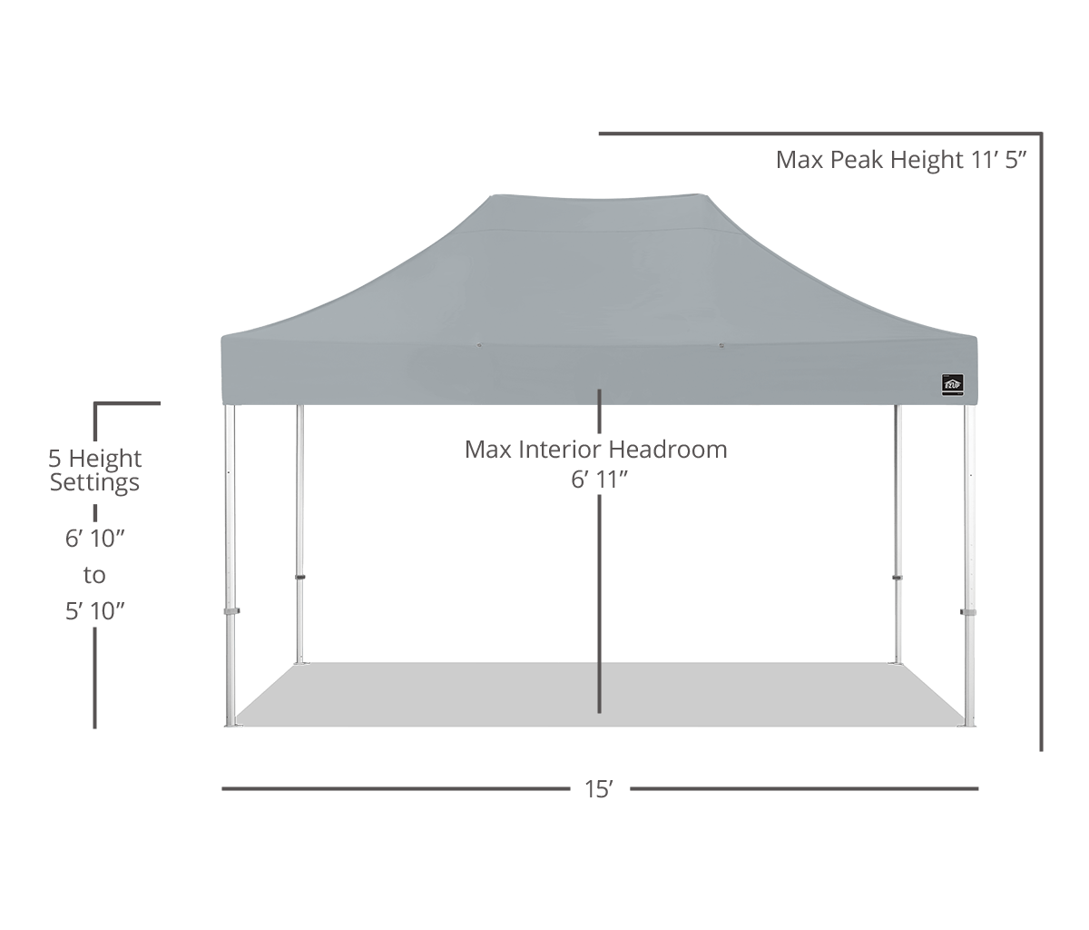 Abri Endeavor® 10' x 15'