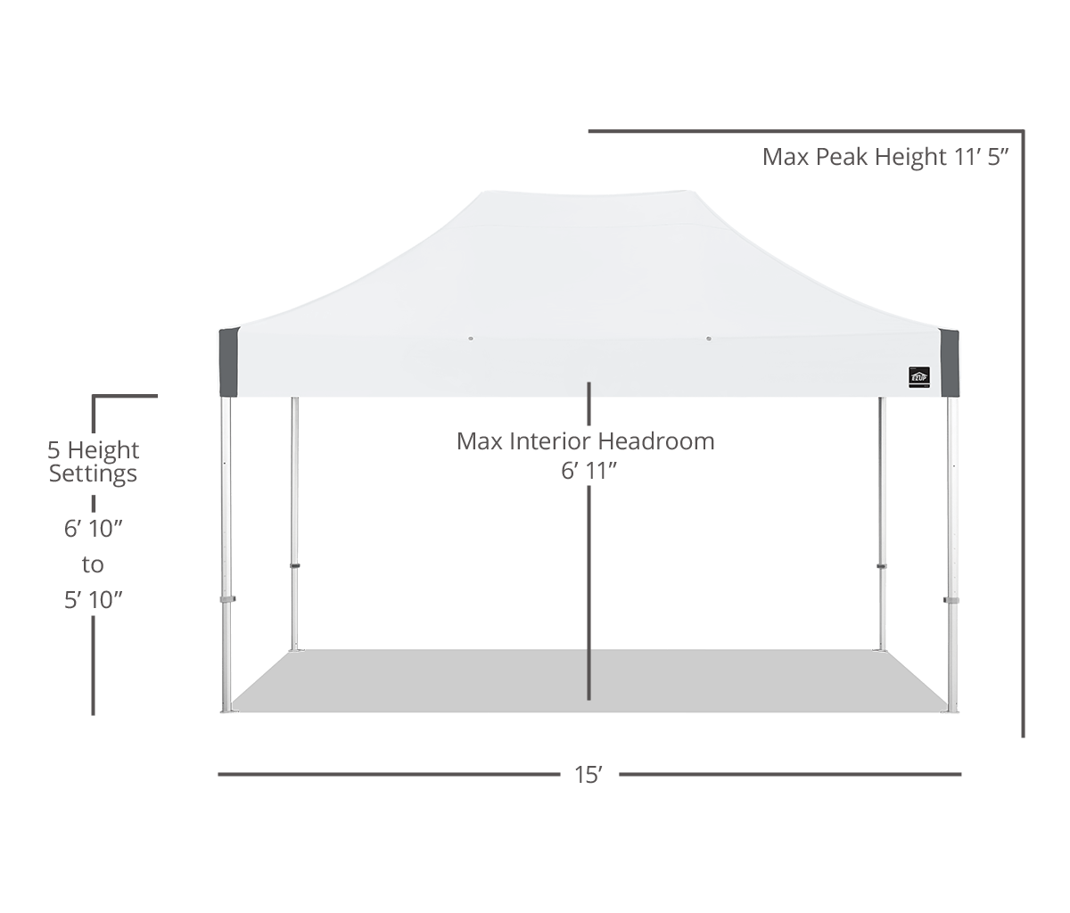Endeavor® 10' x 15' Canopy