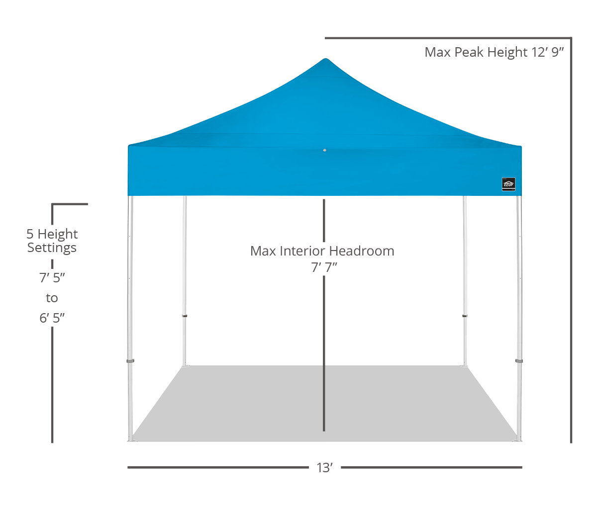 Endeavor® 4 x 4m Canopy