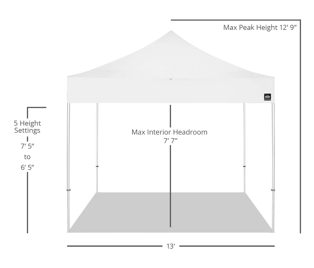 Endeavor® 4 x 4m Canopy