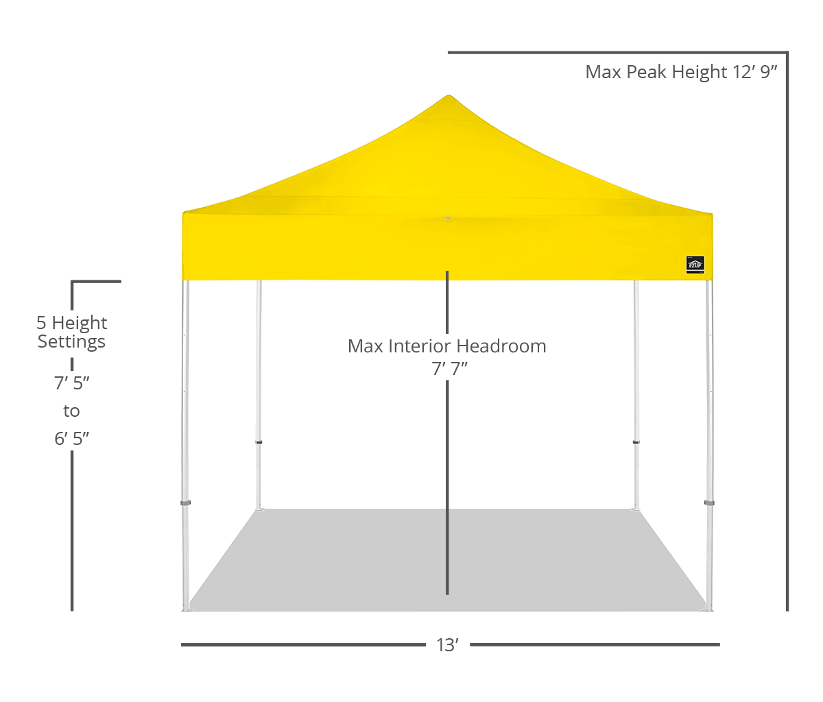 Endeavor® 4 x 4m Canopy